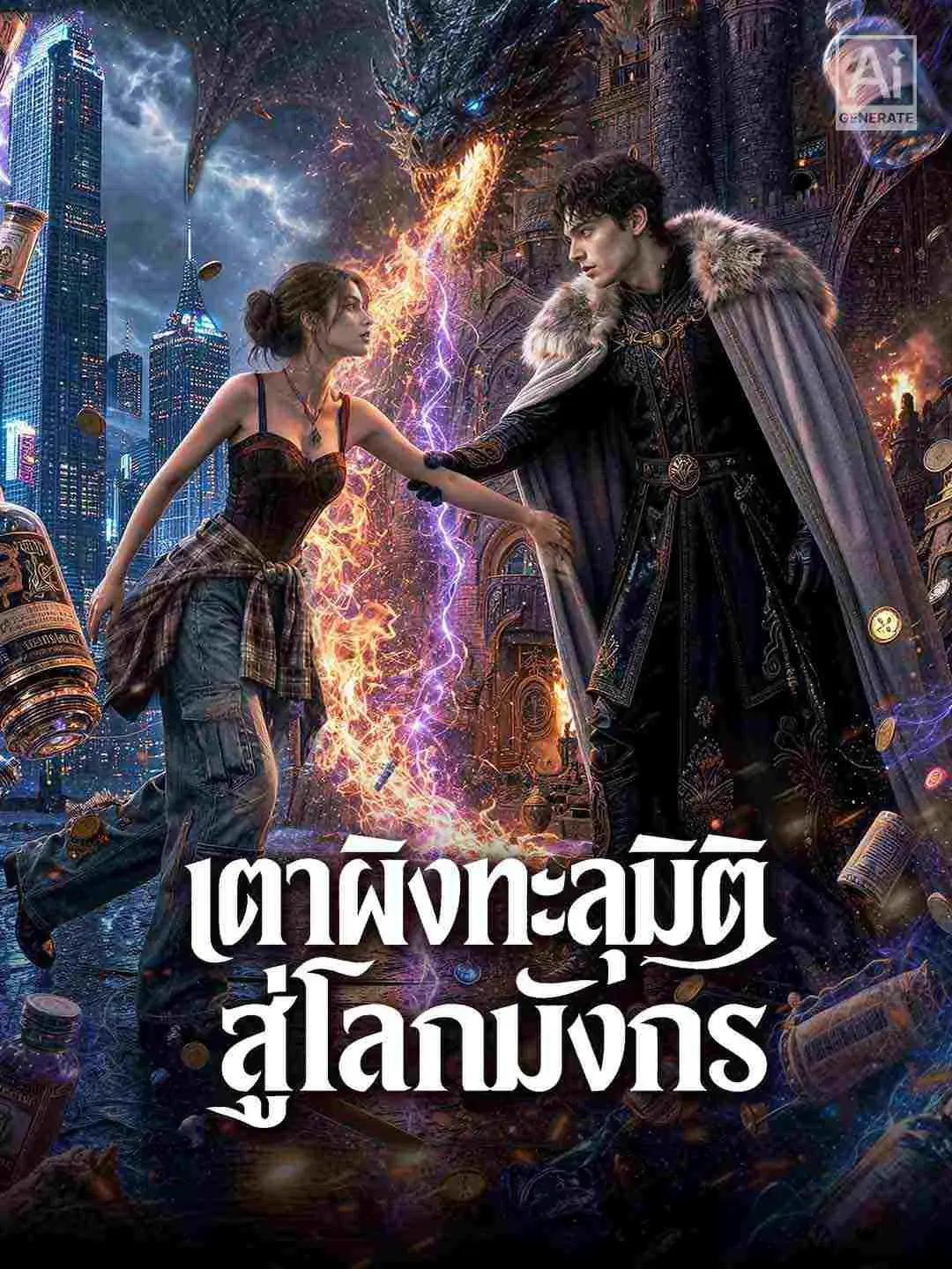 เตาผิงทะลุมิติสู่โลกมังกร พากย์ไทย เตาผิงทะลุมิติสู่โลกมังกร พากย์ไทย
